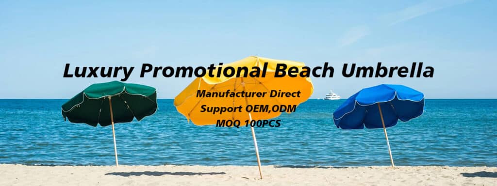 Outdoor Leisure Products Solution Provider | Regular Beach Umbrella or Portable Beach Cabana