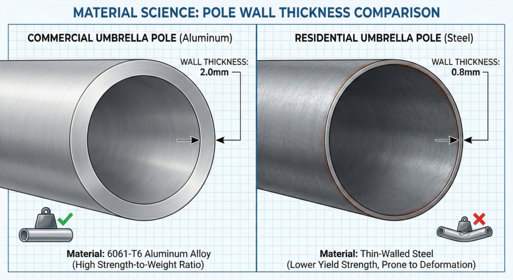 Outdoor Leisure Products Solution Provider | Commercial vs Residential Umbrellas: 2026 B2B Sourcing Guide