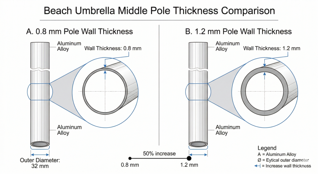 Outdoor Leisure Products Solution Provider | Beach Umbrella OEM Material Expose: Are Your Rust-Proofing and UPF 50+ Standards Failing? Outdoor Leisure Products Solution Provider | Beach Umbrella OEM Material Expose: Are Your Rust-Proofing and UPF 50+ Standards Failing?