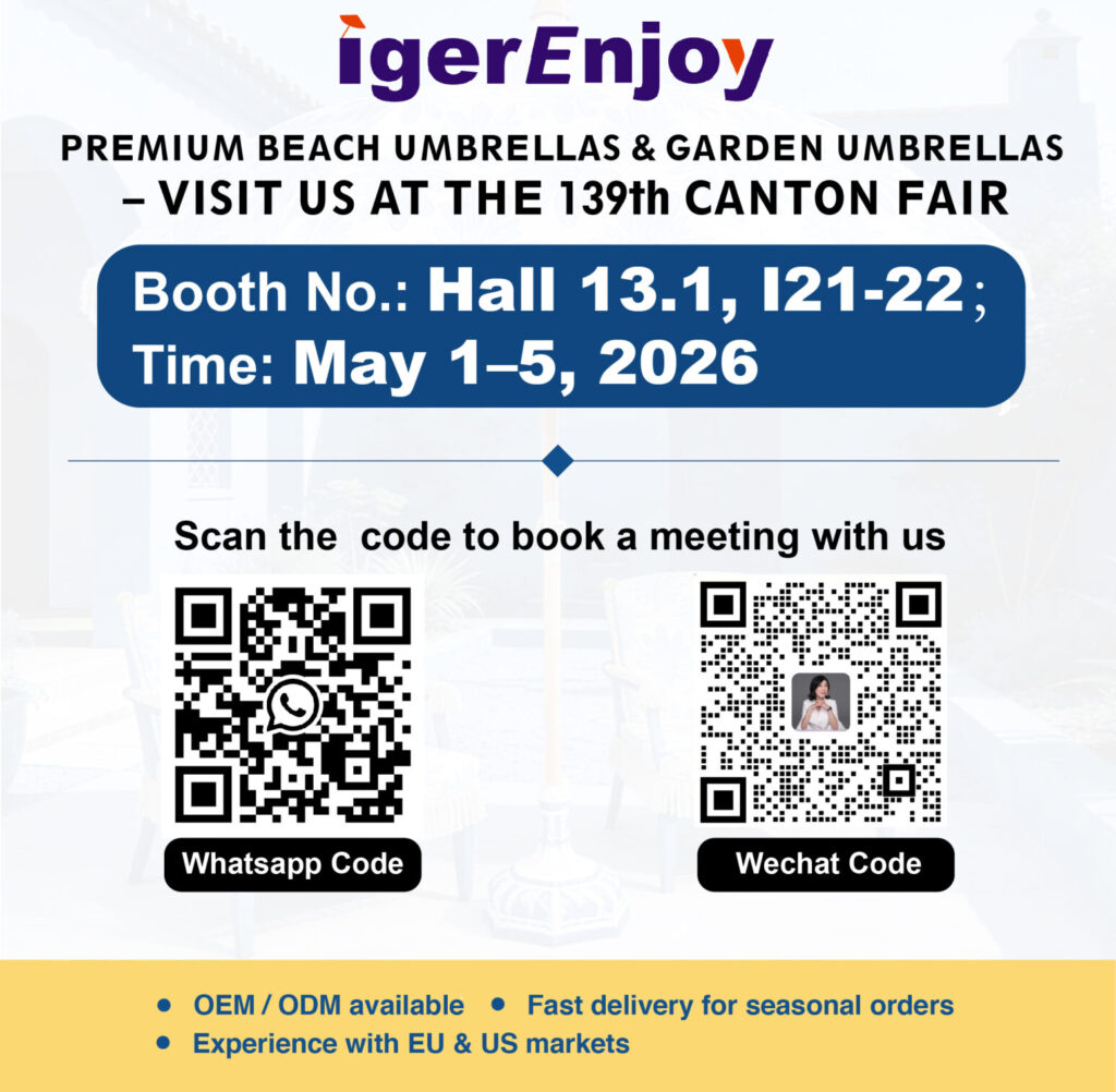 Outdoor Leisure Products Solution Provider | Stop Wasting Time at Canton Fair: Why Premium Buyers Head Straight to Hall 13.1, Booth I21-22